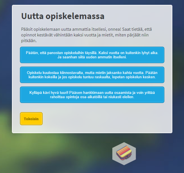 UTUA-simulaatio – Tulevaisuusohjaus